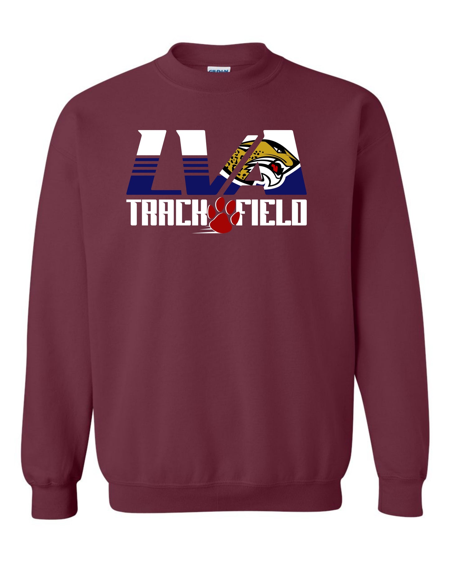 LVA Track & Field Jaguar Flythrough - Youth Sweatshirt