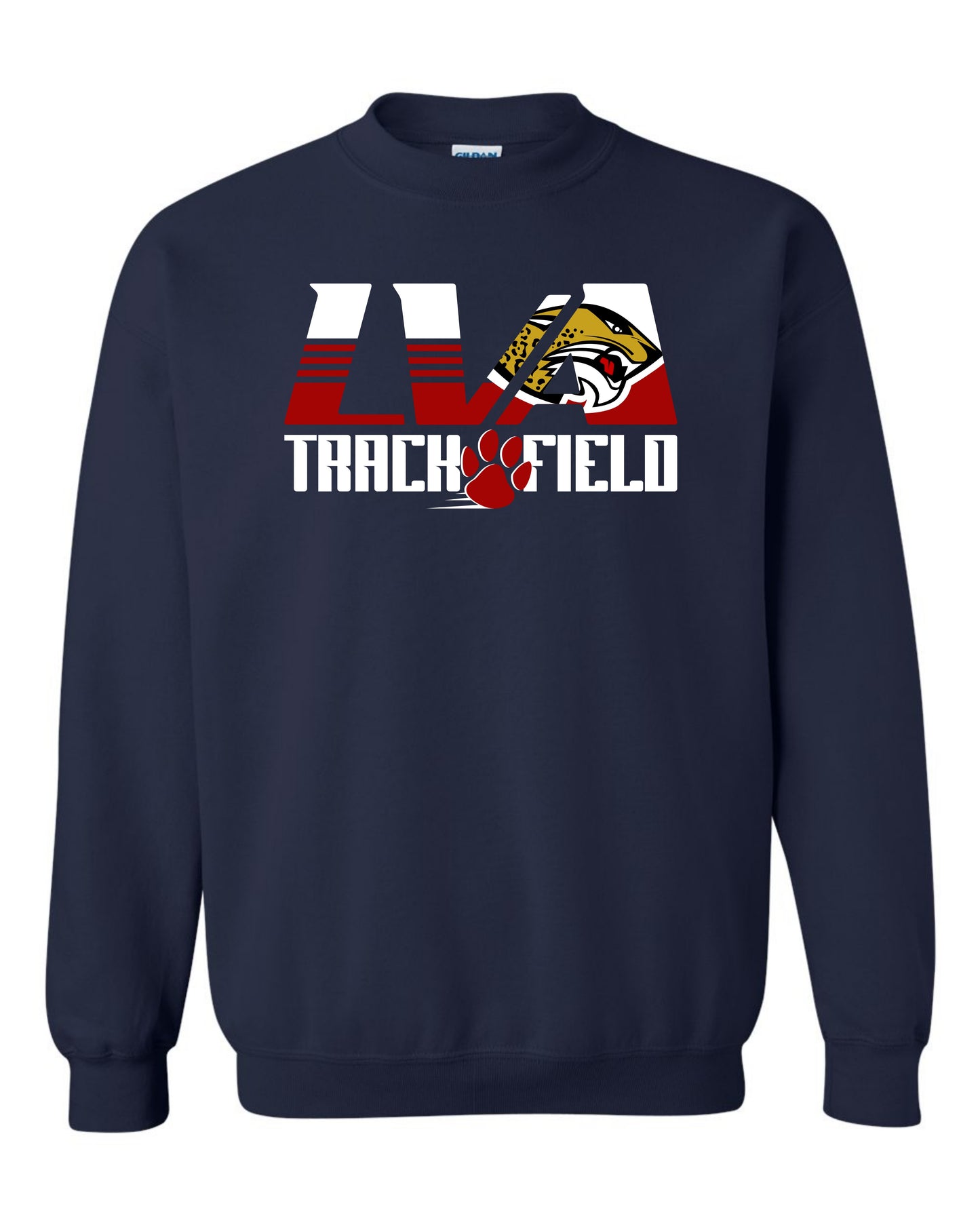 LVA Track & Field Jaguar Flythrough - Youth Sweatshirt