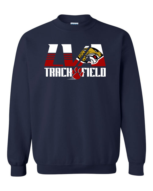 LVA Track & Field Jaguar Flythrough - Youth Sweatshirt
