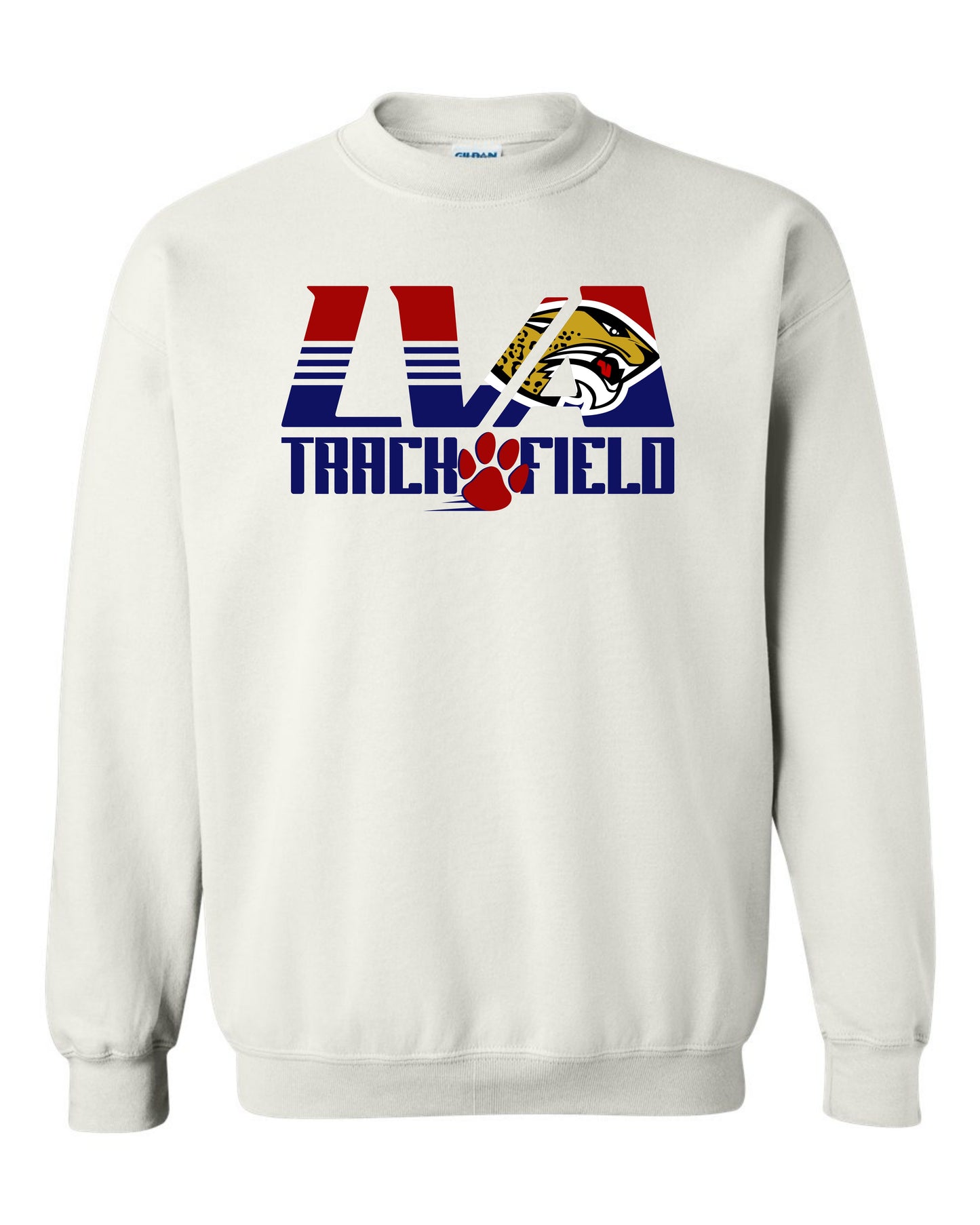LVA Track & Field Jaguar Flythrough - Youth Sweatshirt