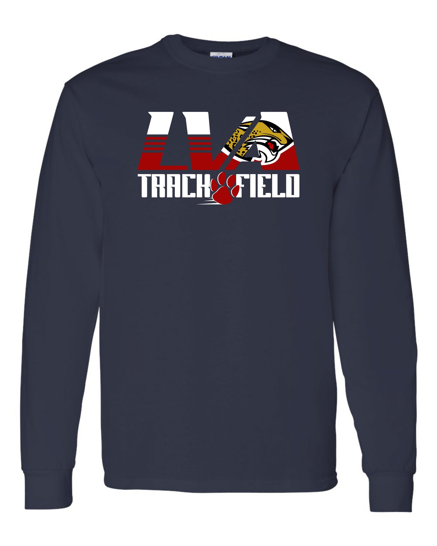 LVA Track & Field Jaguar Flythrough - Youth Long Sleeve