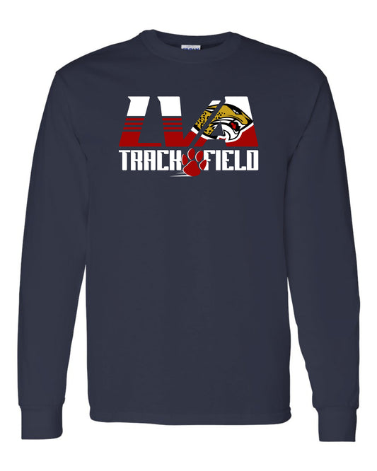LVA Track & Field Jaguar Flythrough - Youth Long Sleeve