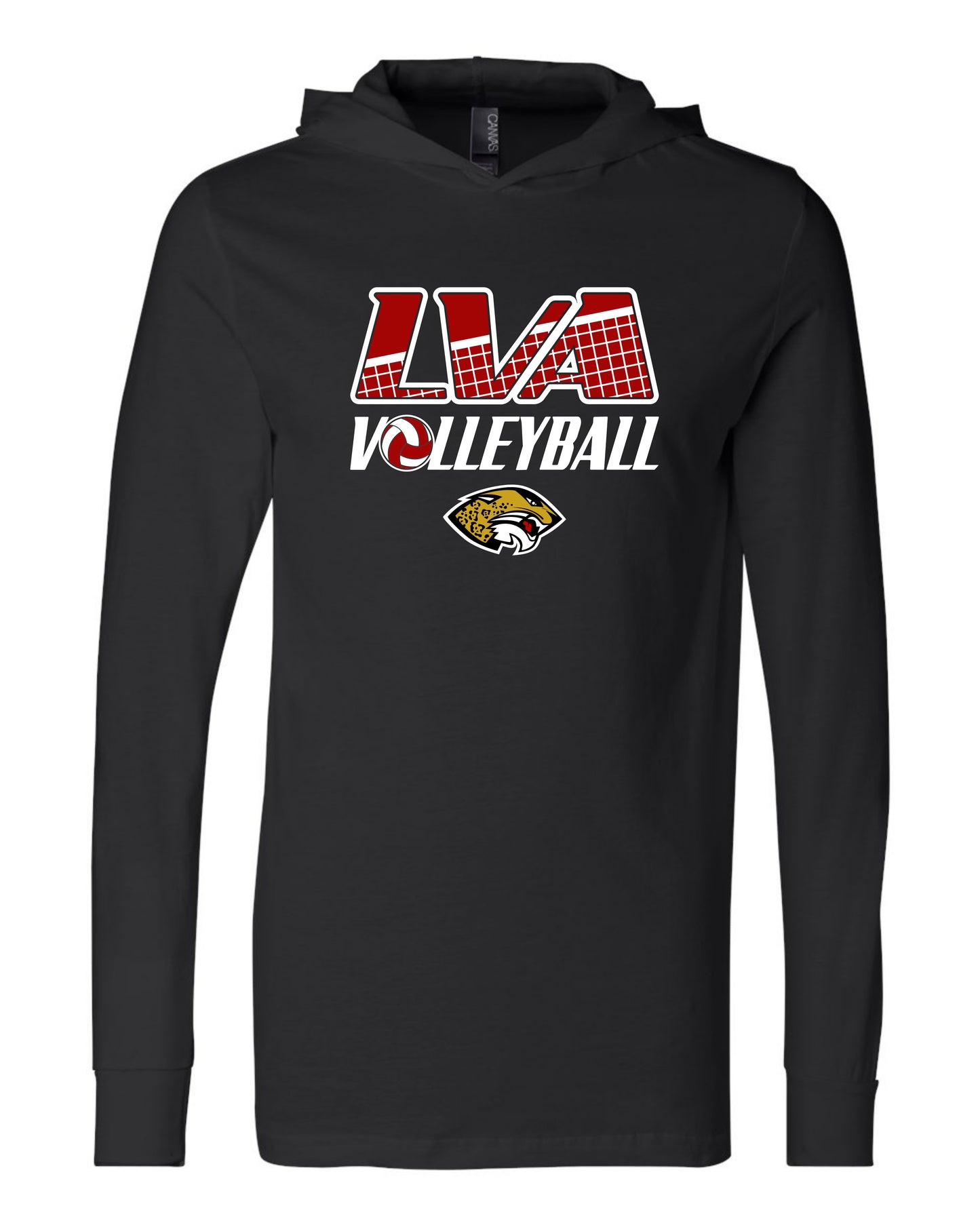 LVA Volleyball - Adult Hooded Long Sleeve