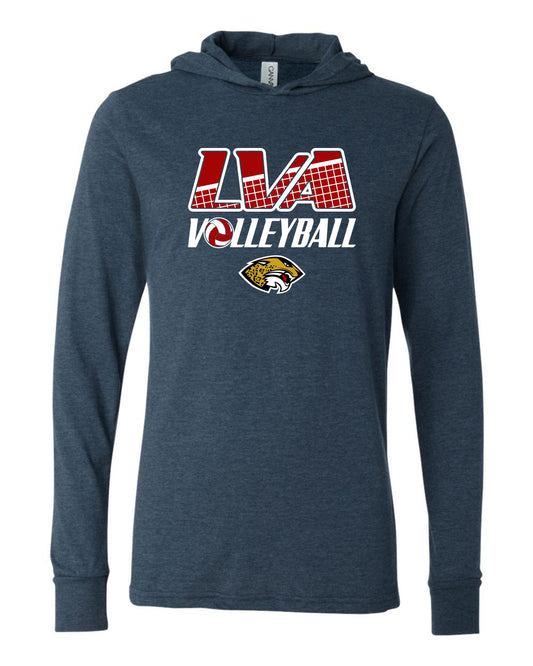 LVA Volleyball - Adult Hooded Long Sleeve