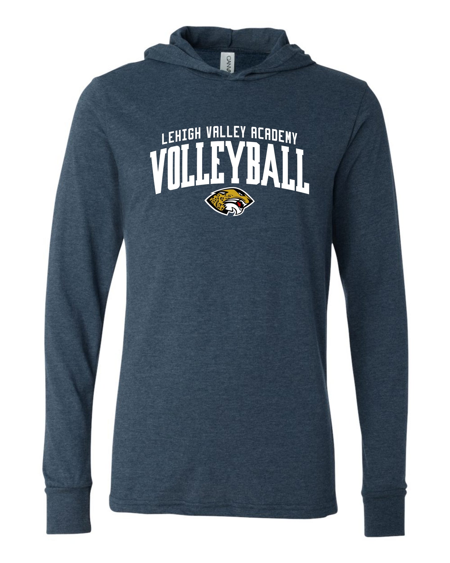 Lehigh Valley Academy Volleyball - Adult Hooded Long Sleeve