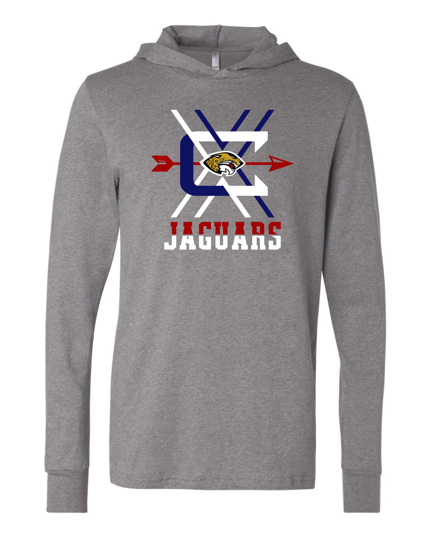 XC Jaguars - Adult Hooded Long Sleeve