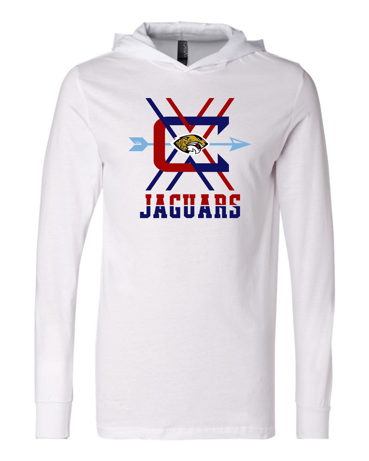 XC Jaguars - Adult Hooded Long Sleeve