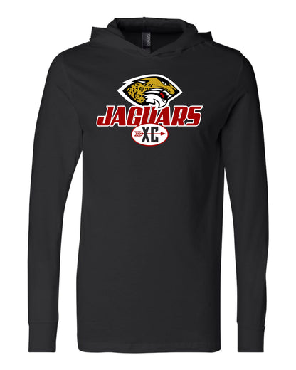 Jaguars Cross Country - Adult Hooded Long Sleeve