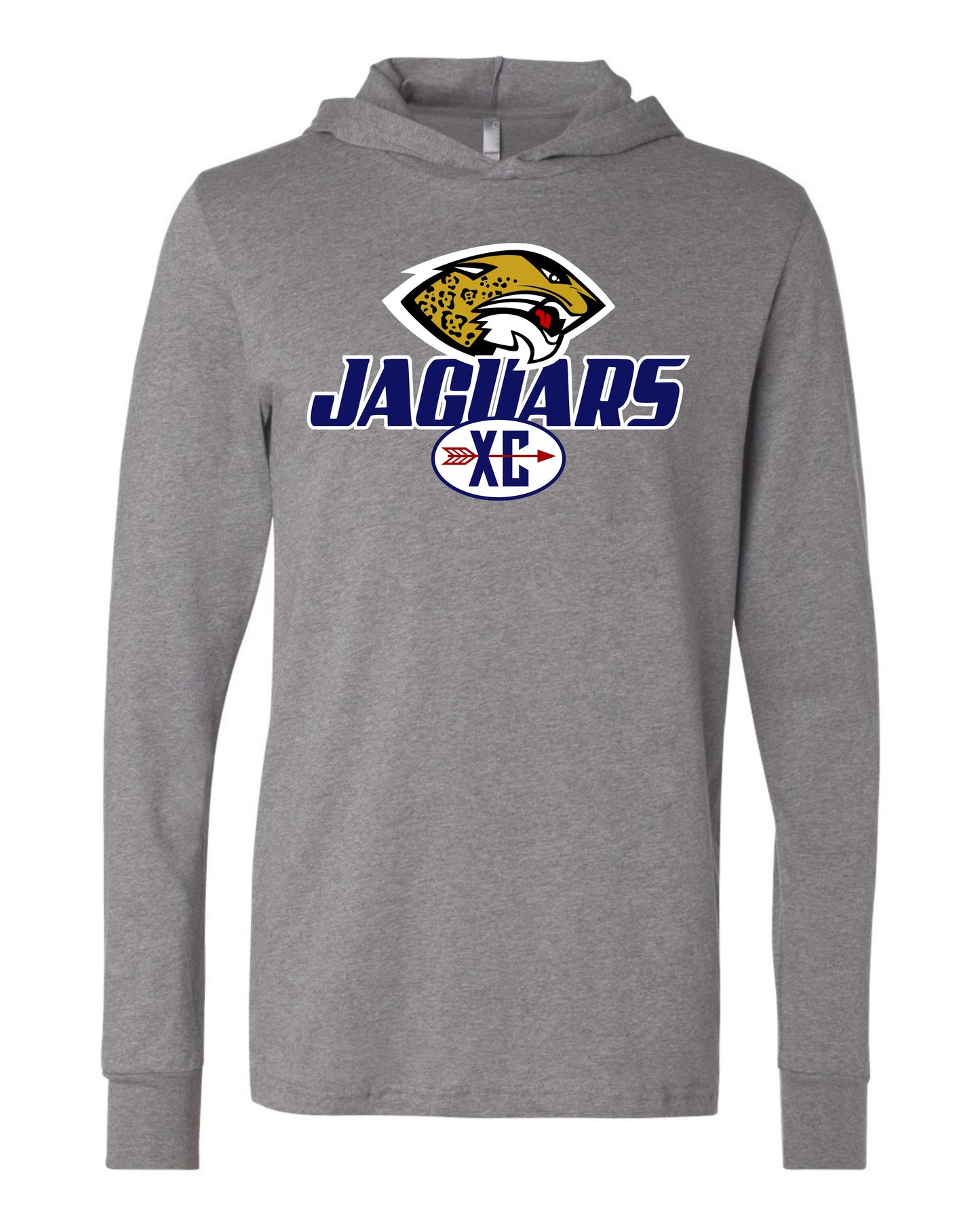 Jaguars Cross Country - Adult Hooded Long Sleeve
