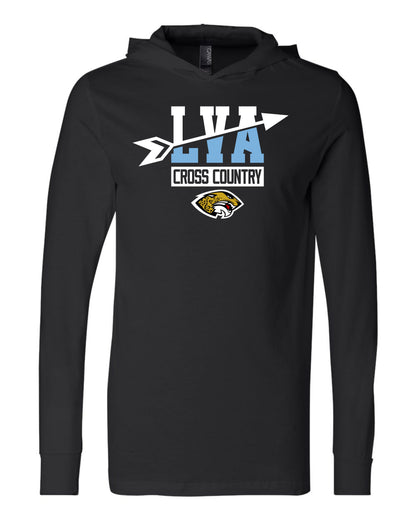 LVA Cross Country - Adult Hooded Long Sleeve (Design Color Set 2)