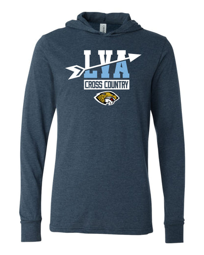 LVA Cross Country - Adult Hooded Long Sleeve (Design Color Set 2)