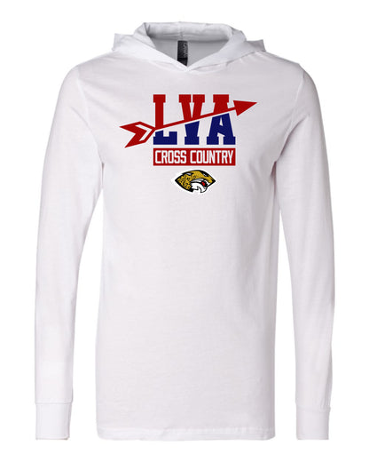 LVA Cross Country - Adult Hooded Long Sleeve (Design Color Set 1)