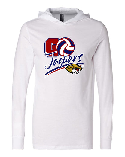 Go Jaguars - Adult Hooded Long Sleeve