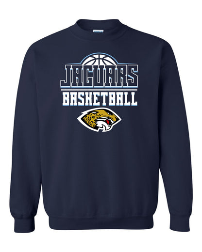 Jaguars Basketball 3D - Adult Sweatshirts