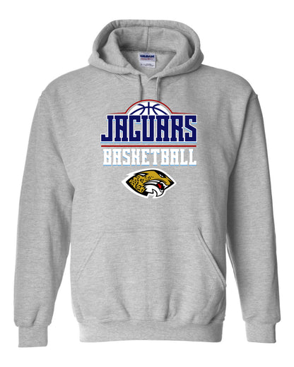 Jaguars Basketball 3D - Adult Hoodie