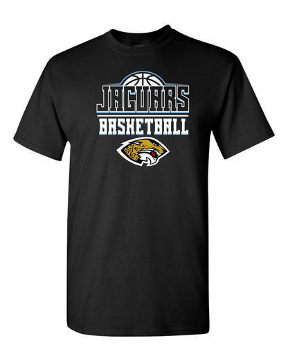 Jaguars Basketball 3D - Adult Tee