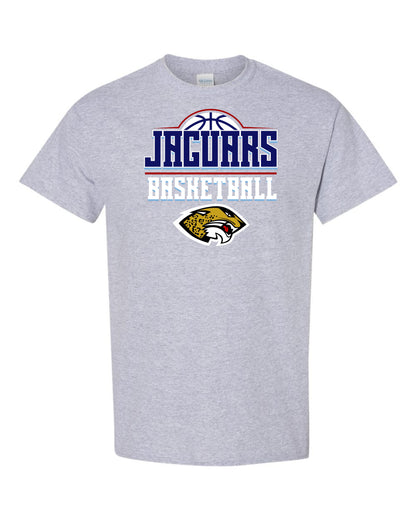 Jaguars Basketball 3D - Adult Tee