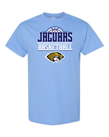 Jaguars Basketball 3D - Adult Tee