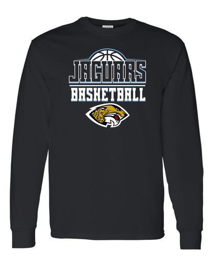 Jaguars Basketball 3D - Adult Long Sleeve