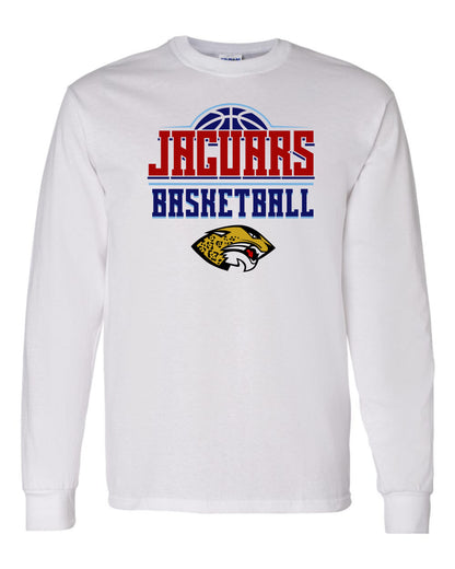 Jaguars Basketball 3D - Adult Long Sleeve
