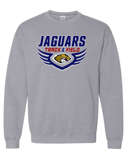 Jaguars Track & Field Wings - Adult Sweatshirt