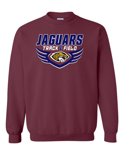 Jaguars Track & Field Wings - Adult Sweatshirt