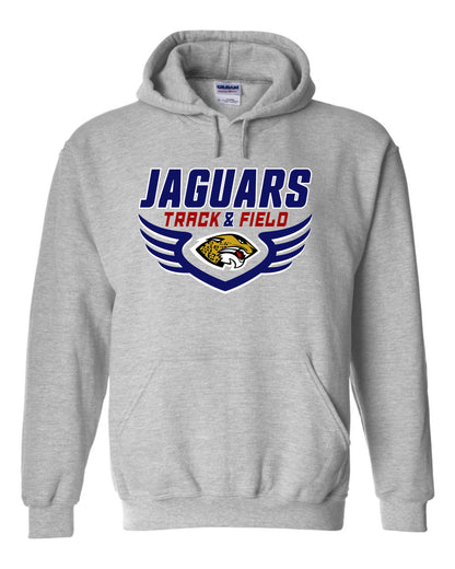 Jaguars Track & Field Wings - Youth Hoodie