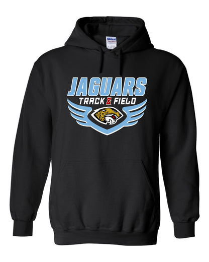 Jaguars Track & Field Wings - Youth Hoodie