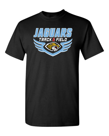 Jaguars Track & Field Wings - Adult Tee