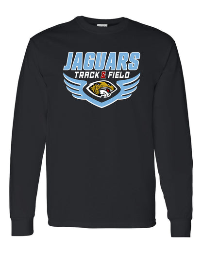 Jaguars Track & Field Wings - Adult Long Sleeve