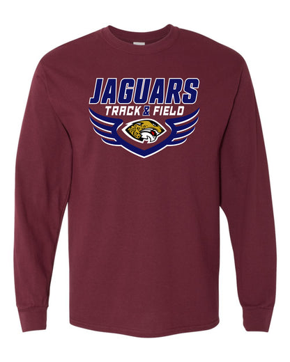 Jaguars Track & Field Wings - Adult Long Sleeve