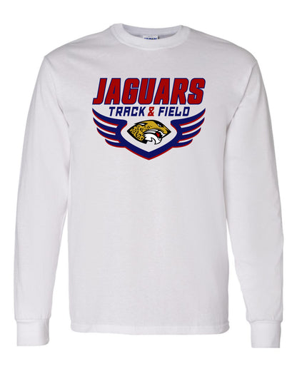 Jaguars Track & Field Wings - Adult Long Sleeve