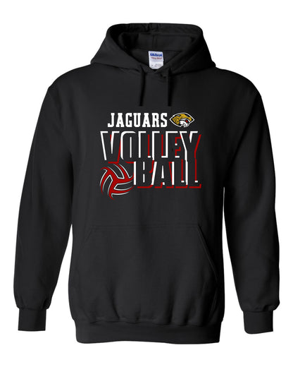 Jaguars Volleyball 3D - Adult Hoodie