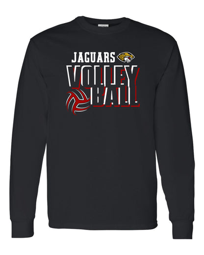 Jaguars Volleyball 3D - Adult Long Sleeve