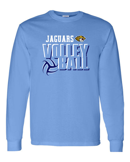 Jaguars Volleyball 3D - Adult Long Sleeve