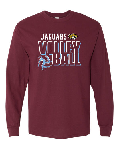Jaguars Volleyball 3D - Adult Long Sleeve