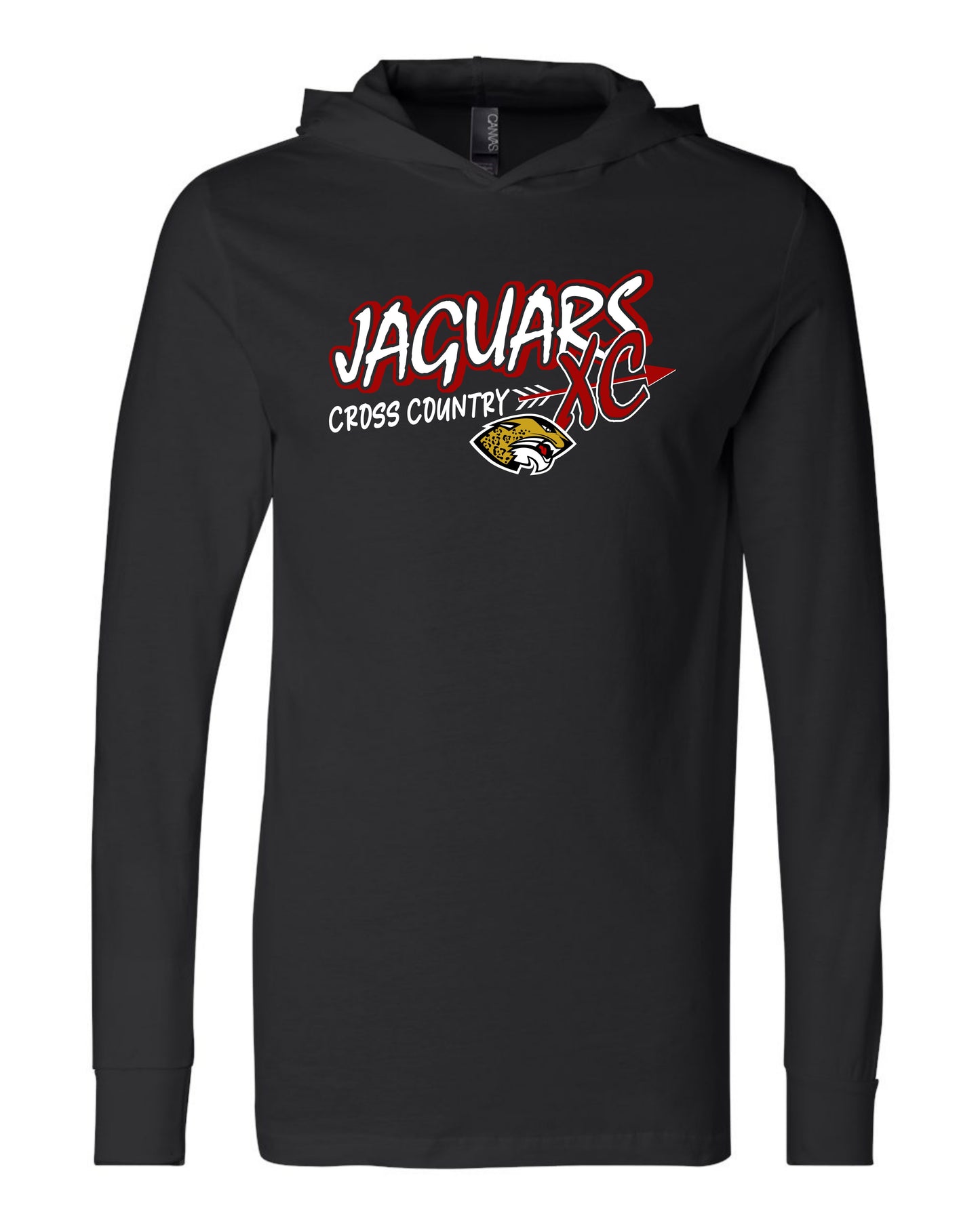 Jaguars XC Primal - Adult Hooded Long Sleeve