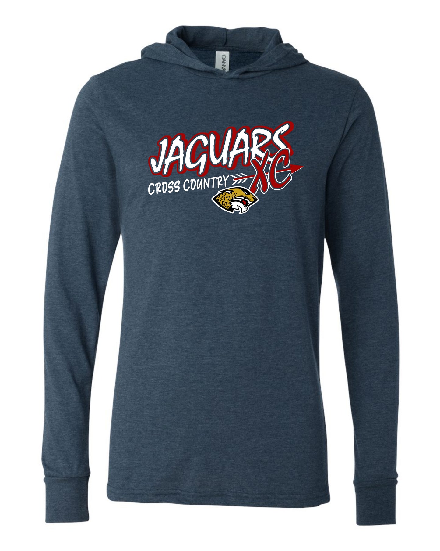 Jaguars XC Primal - Adult Hooded Long Sleeve