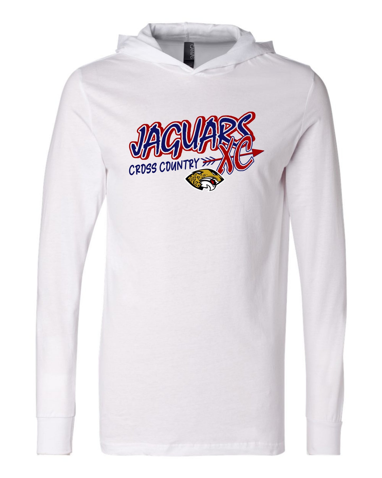 Jaguars XC Primal - Adult Hooded Long Sleeve