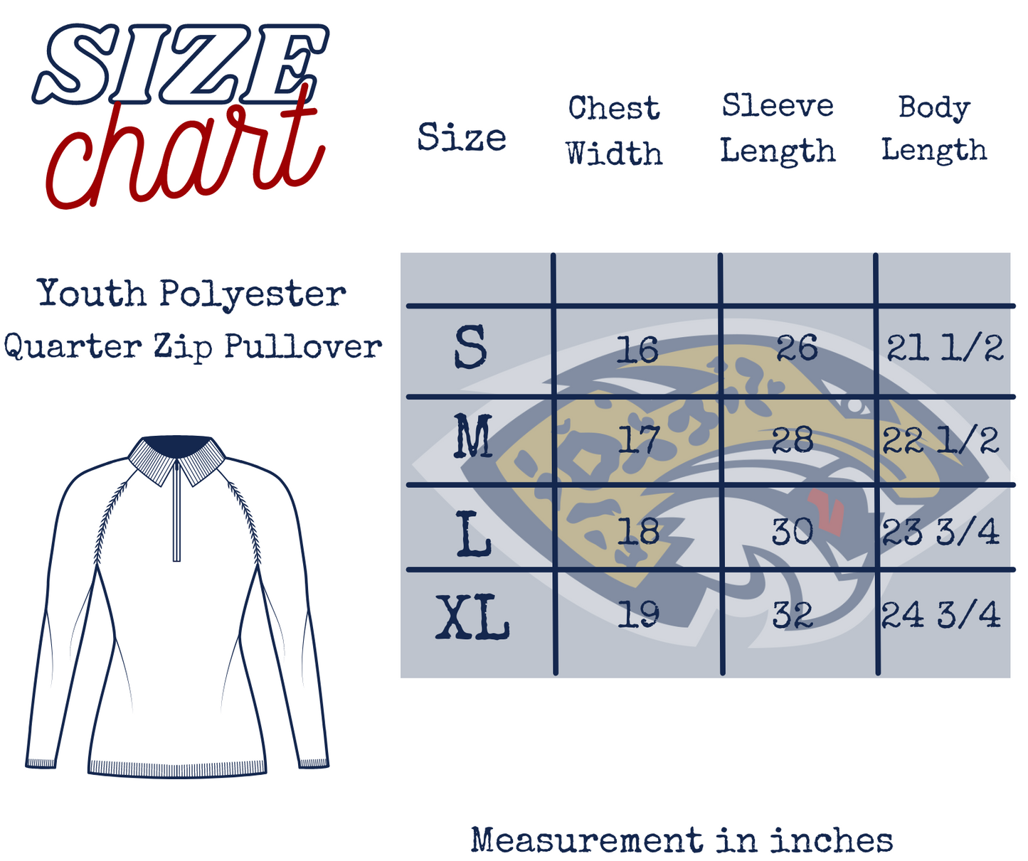 LVA Dramatics - Youth Quarter Zip (Polyester)