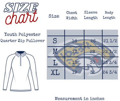 LVA Dramatics - Youth Quarter Zip (Polyester)