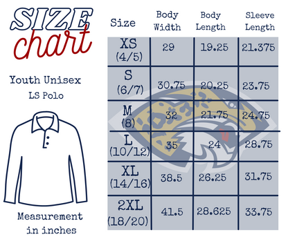 Elementary & Middle School Uniform - Adult Polos (Long)