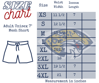 Elementary & Middle School Uniform - Adult Shorts