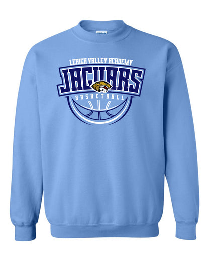 LVA Jaguars Basketball Abstract - Adult Sweatshirts
