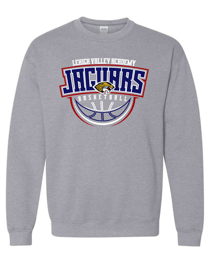 LVA Jaguars Basketball Abstract - Adult Sweatshirts