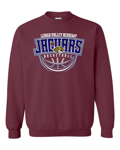 LVA Jaguars Basketball Abstract - Adult Sweatshirts
