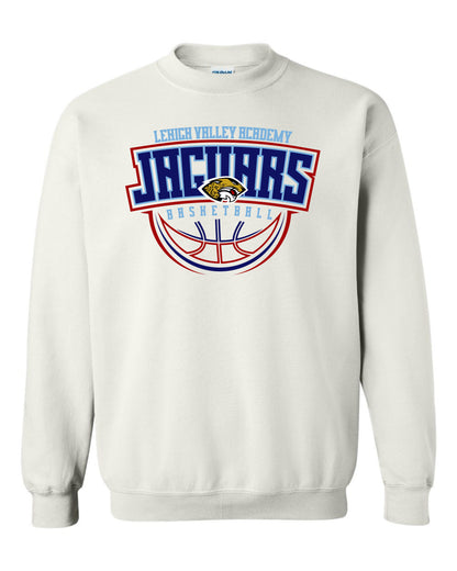 LVA Jaguars Basketball Abstract - Adult Sweatshirts