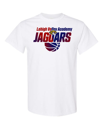 LVA Jaguars Basketball Ombre - Adult Tee