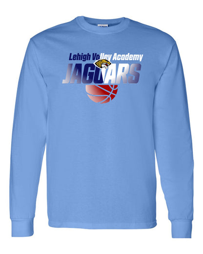 LVA Jaguars Basketball Ombre - Adult Long Sleeve