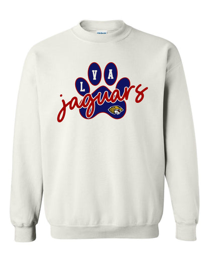LVA Jaguars Paw - Adult Sweatshirts (Design Color Set 1)